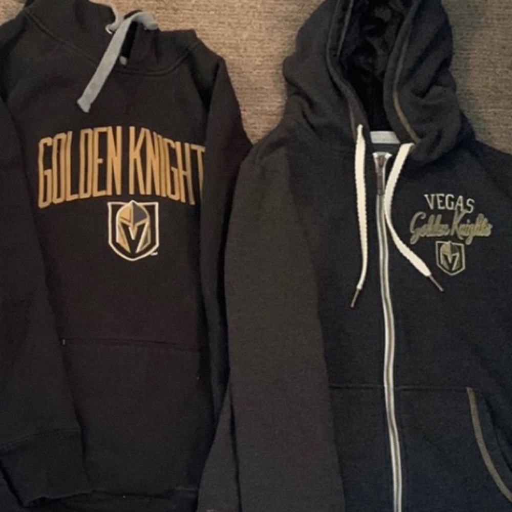 2 for $20!! Vegas Golden knights-one hoodie & one zip-up